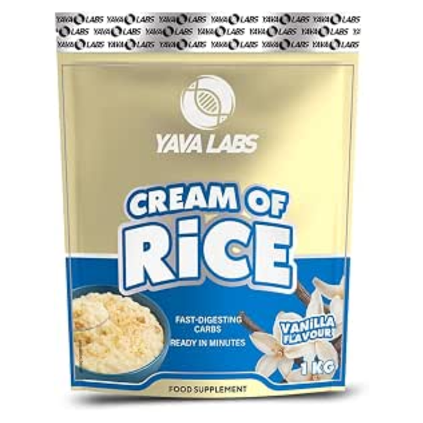 Yava Labs Cream of Rice.-1KG.-33Serv.-Vanilla