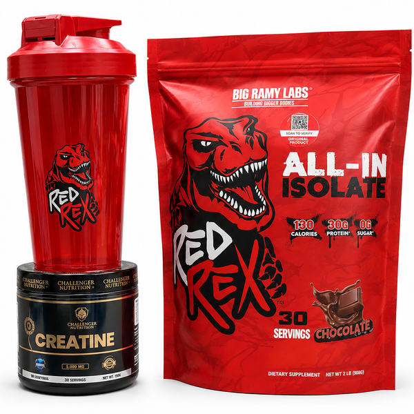 RED RREX All-In Isolate + Creatine + Shaker