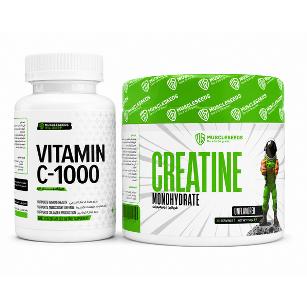 Muscleseeds Creatine + Vitamin C Bundle