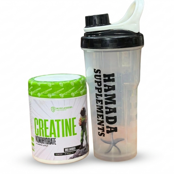 MuscleSeeds Creatine 300g + Free Hamada Shaker