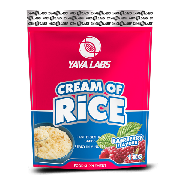 Yava Labs Cream of Rice.-1KG.-33Serv.-Raspberry