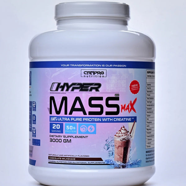 Campro Hyper Mass – Chocolate Milkshake, 3 kg