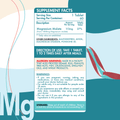 Organic Nation Magnesium Malate-60Serv.-60Tablets