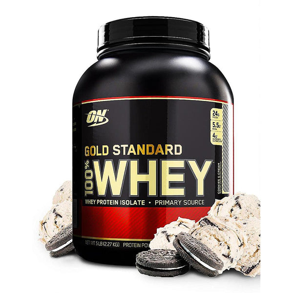 Optimum Nutrition Gold Standard 100% Whey-68Serv.-2.27KG-Cookies&Cream