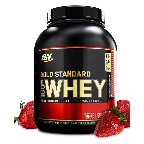 Optimum Nutrition Gold Standard 100% Whey-73Serv.-2.27KG-Strawberry