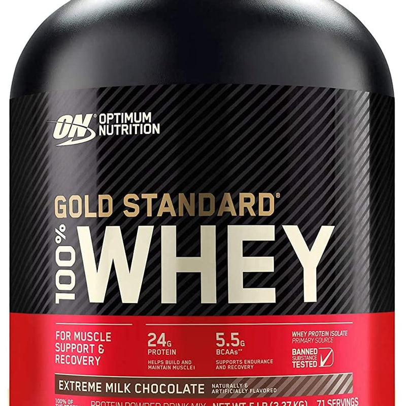 Optimum Nutrition Gold Standard 100% Whey-70Serv.-2.27Kg.-Extreme Milk Chocolate