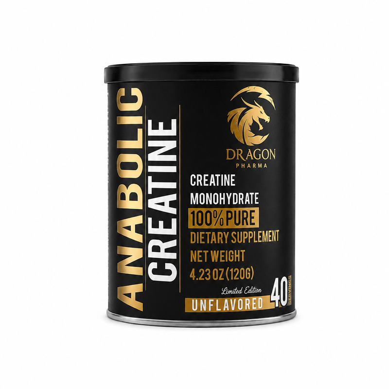 Dragon Pharma Anabolic Creatine 120g (40 Servings)