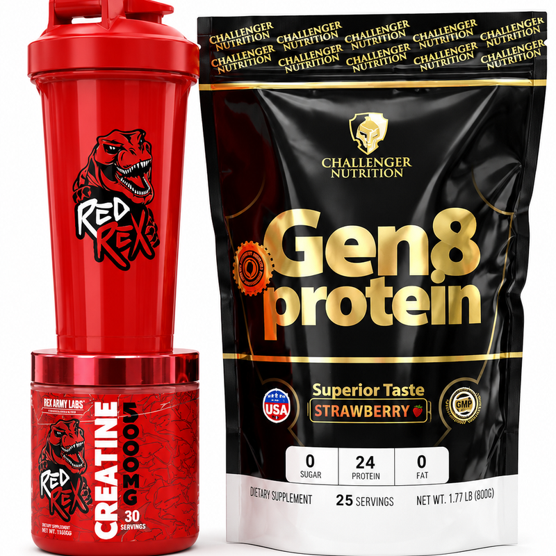 Gen8 Protein + Creatine +Shaker Bundle