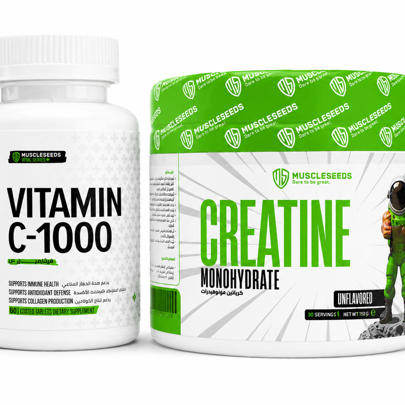 Muscleseeds Creatine + Vitamin C Bundle