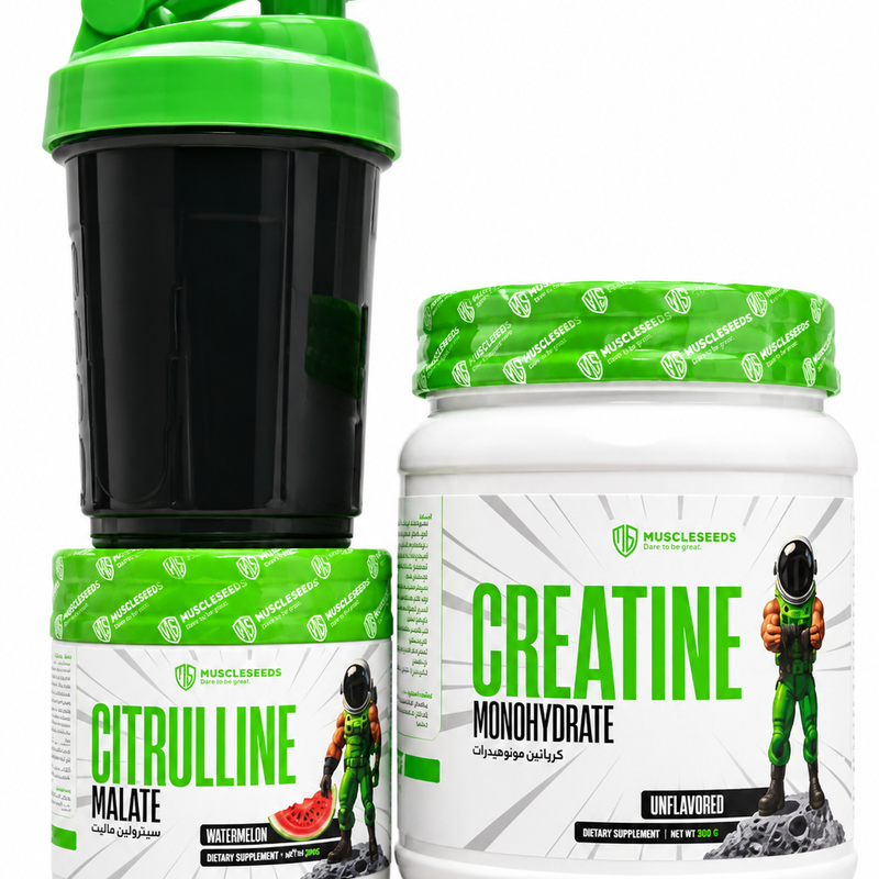 MuscleSeeds Creatine + Citrulline + Shaker Combo