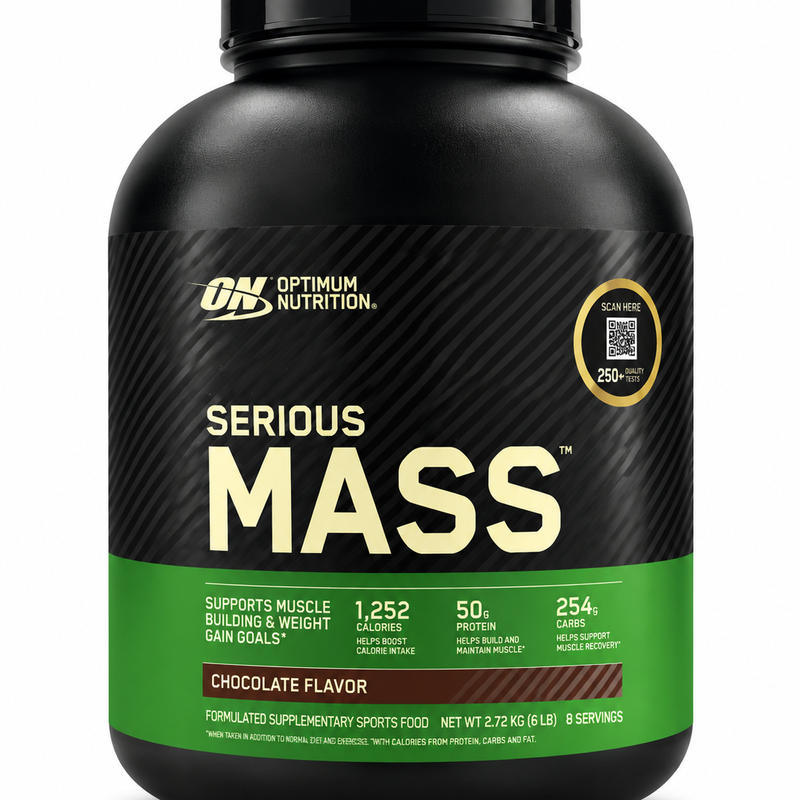 Optimum Nutrition Serious Mass.-2.73KG-Chocolate
