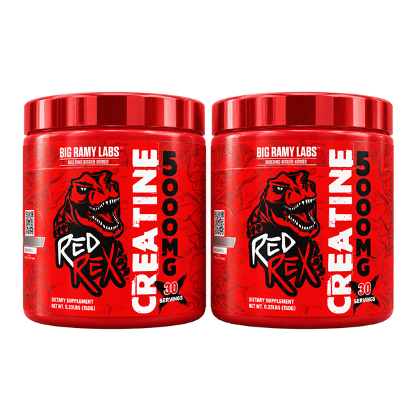 Red rex Creatine Monohydrate – 2 Pack | 30 Servings