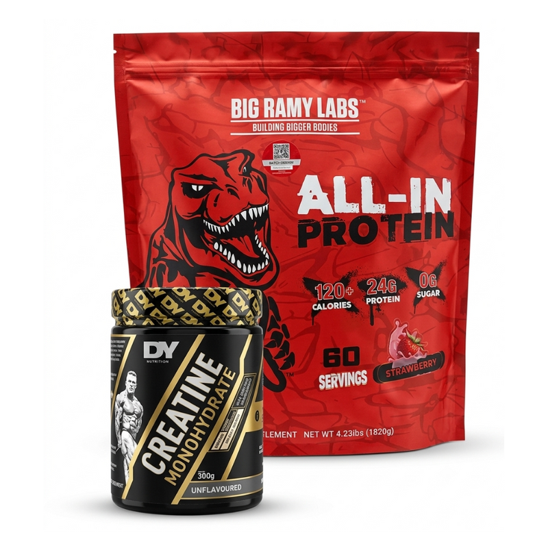 Power Build Stack - All-In Protein + Creatine DY Monohydrate