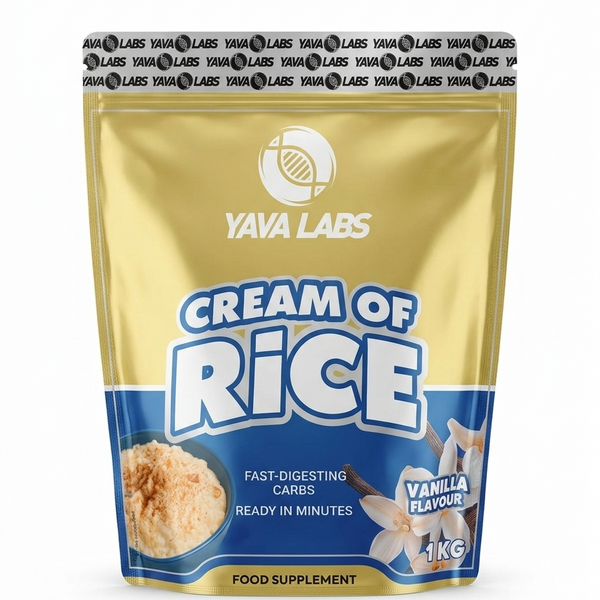 Yava Labs, Cream of Rice, 1kg, 33 Servings