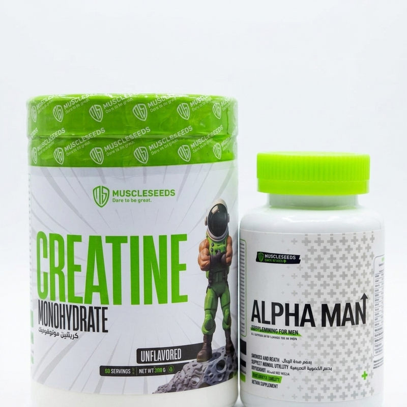 MuscleSeeds Creatine + Alpha Man
