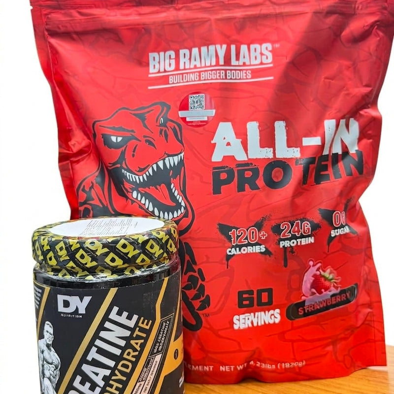 Power Build Stack - All-In Protein + Creatine DY Monohydrate