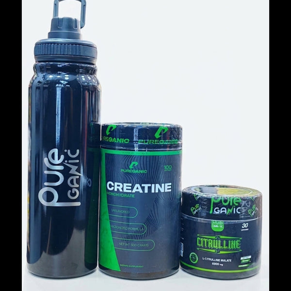 pureganic Stack - Creatine Monohydrate - Citrulline Malate