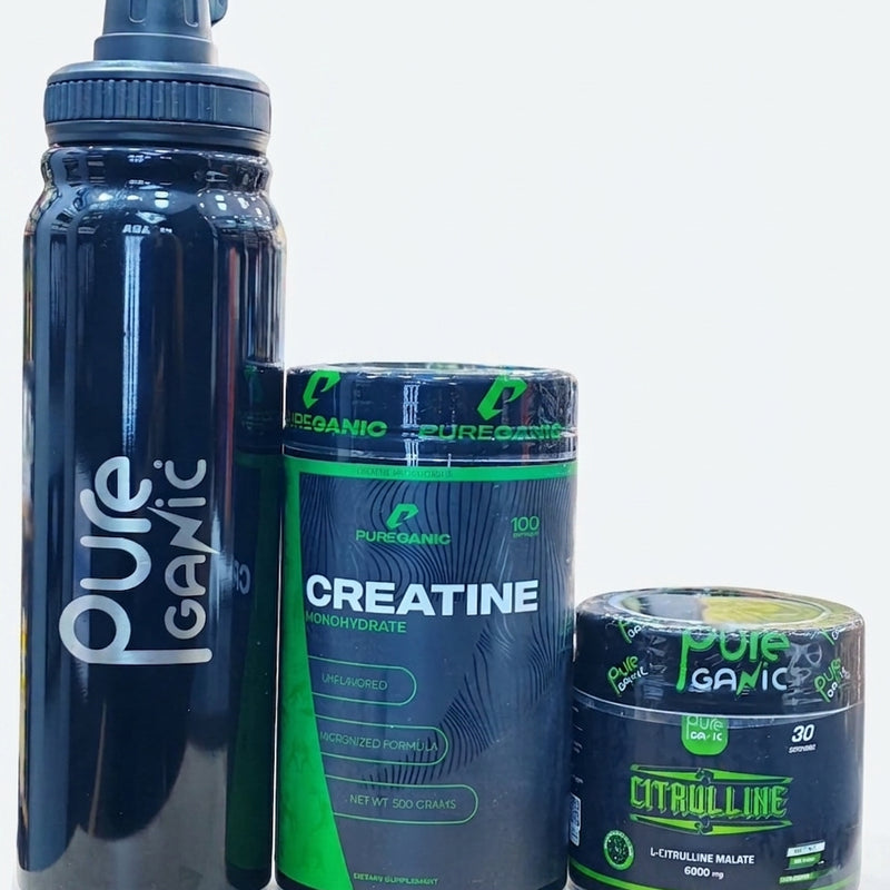 pureganic Stack - Creatine Monohydrate - Citrulline Malate