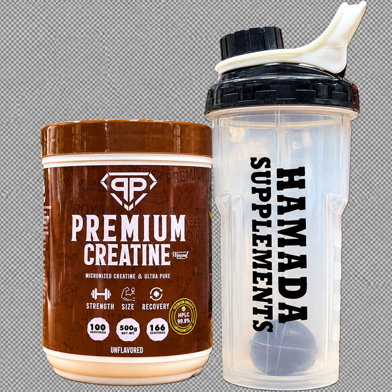Premium Creatine 100serv + Shaker