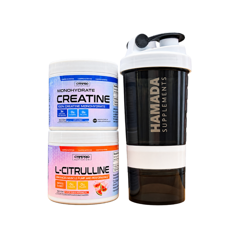 Campro Bundle – Creatine + L-Citrulline + Shaker