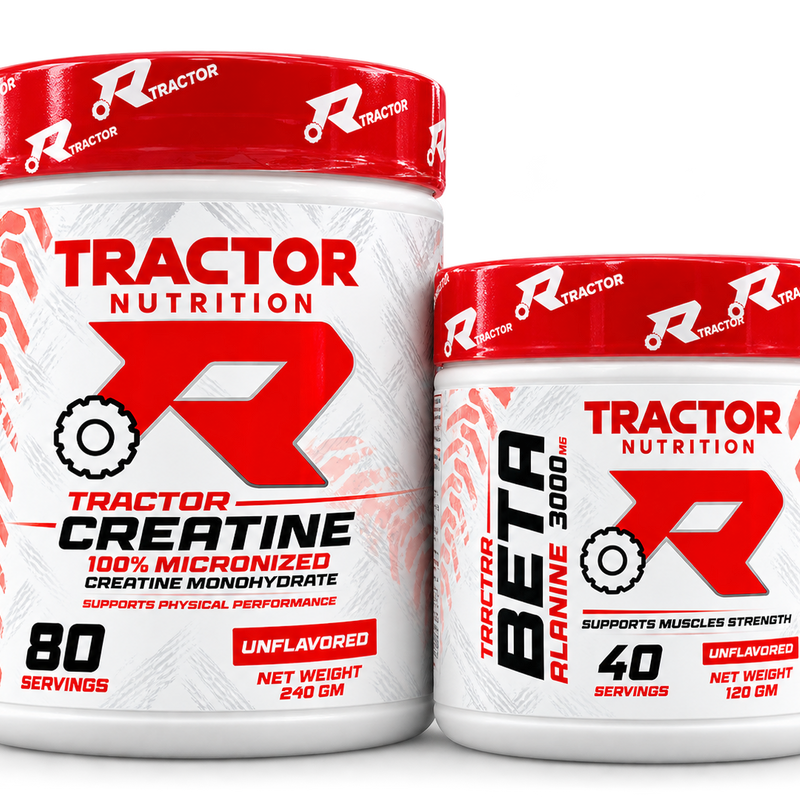 Tractor Nutrition Performance Creatine 80serv + Beta-Alanine | Bundle