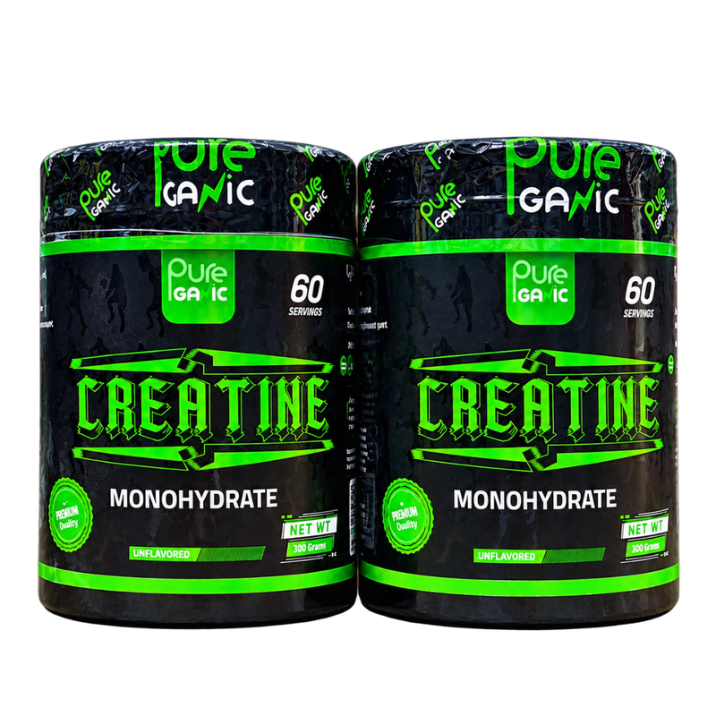 Pure Ganic Creatine Monohydrate Bundle – 300g _ Special Offer