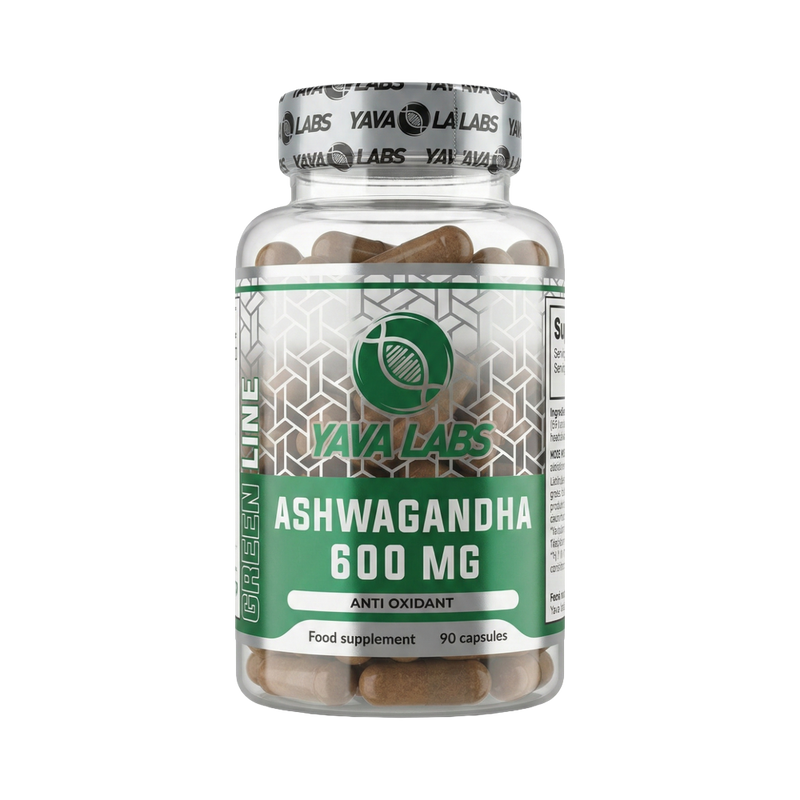 Yava Labs, Ashwagandha 600 mg, 90 Capsules