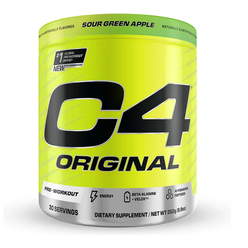 C4 Original Pre-Workout – Sour Green Apple