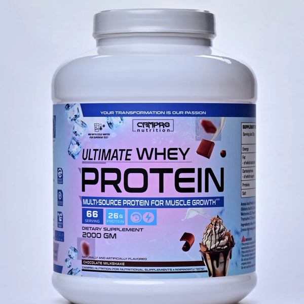 Campro Ultimate Whey Protein – Chocolate Milkshake, 2 kg