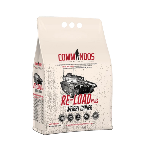 COMMANDOS Re-Load Plus Weight Gainer – 5KG